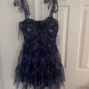 Elegant Purple Dress